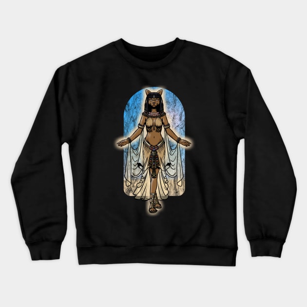 Bast Crewneck Sweatshirt by Doc Multiverse Designs